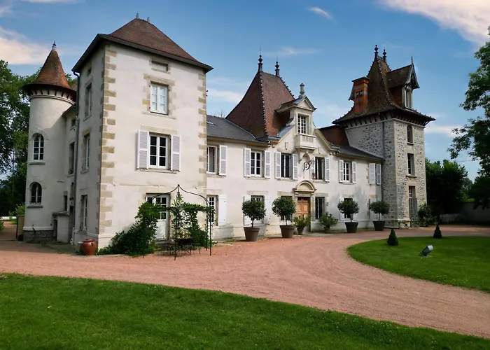 Chateau Du Guerinet Nocleg ze śniadaniem Saint-Priest-Bramefant